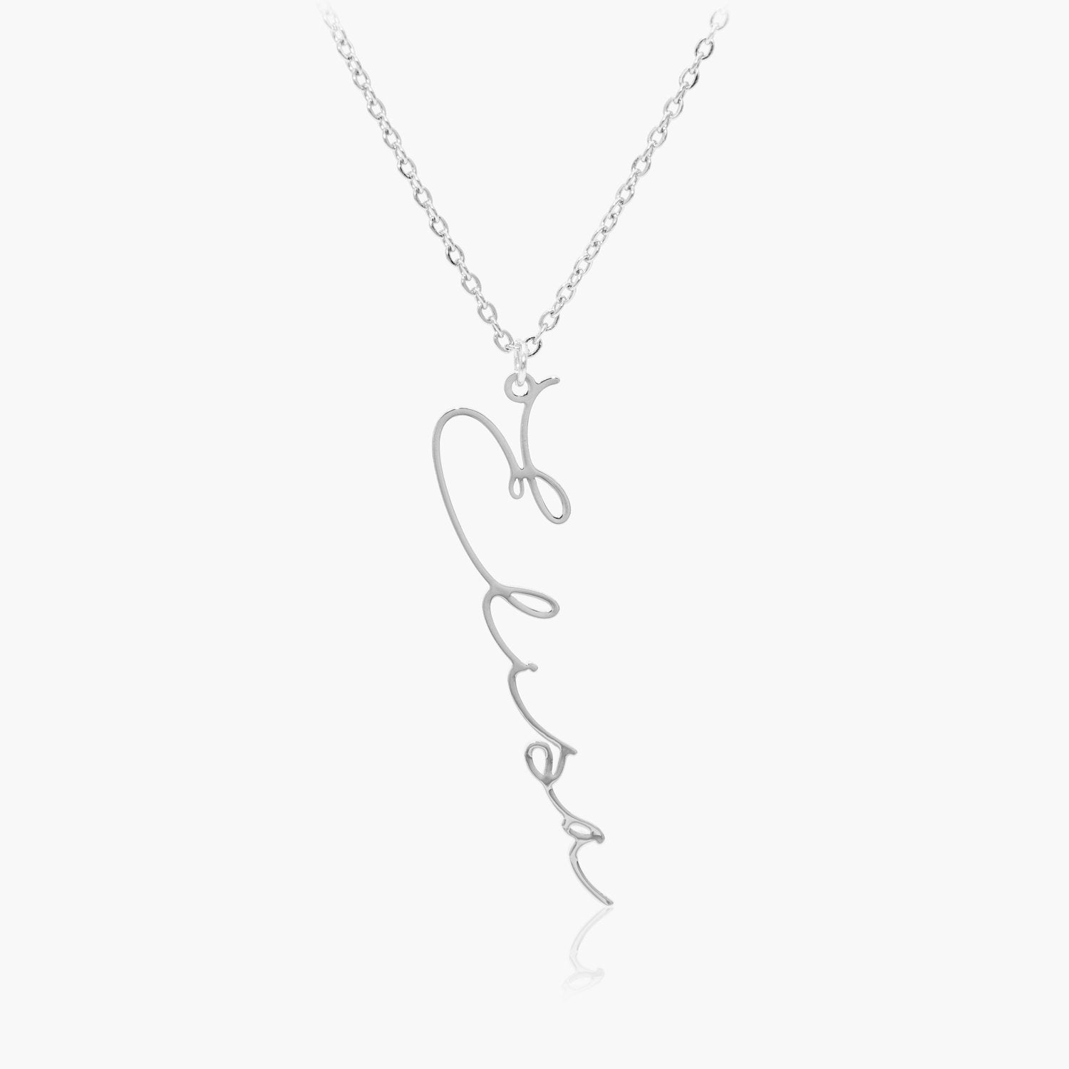 Collier Prénom Vertical Personnalisé Chris