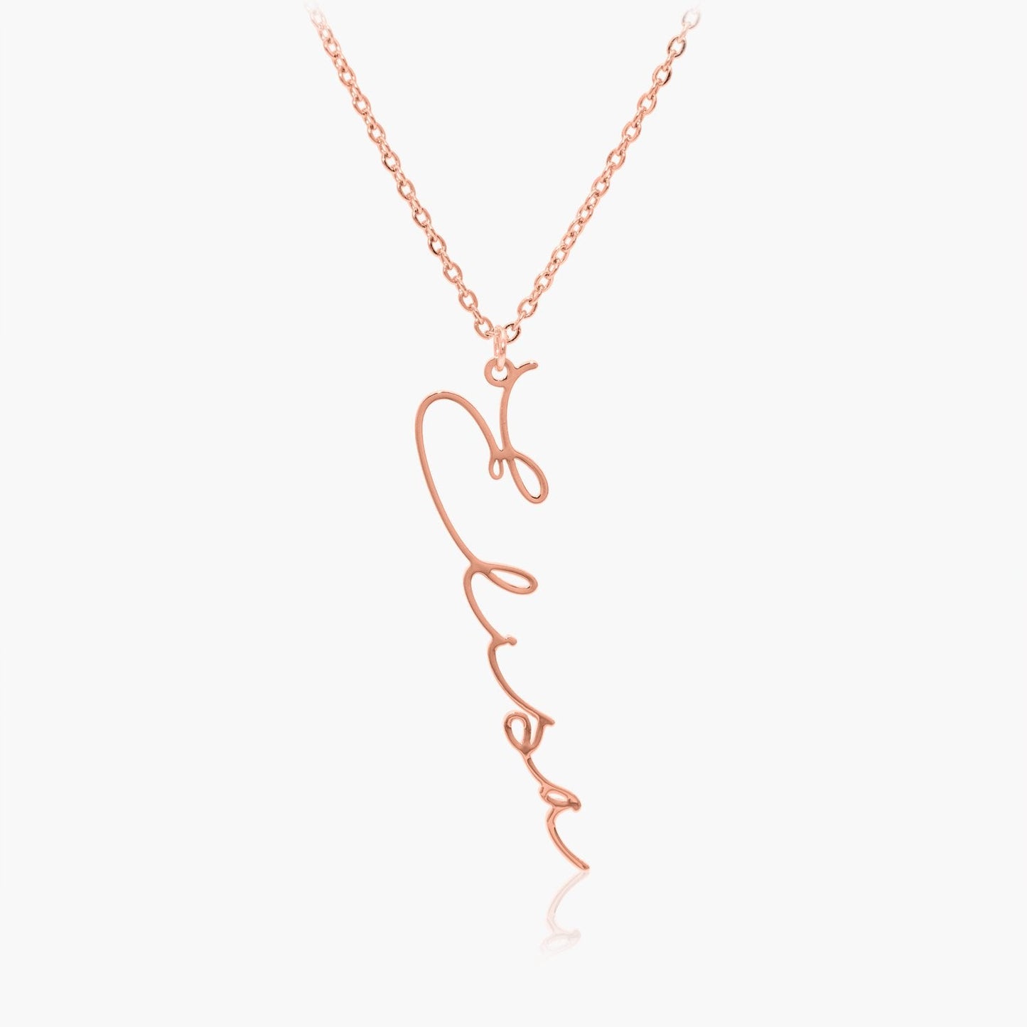 Collier Prénom Vertical Personnalisé Chris