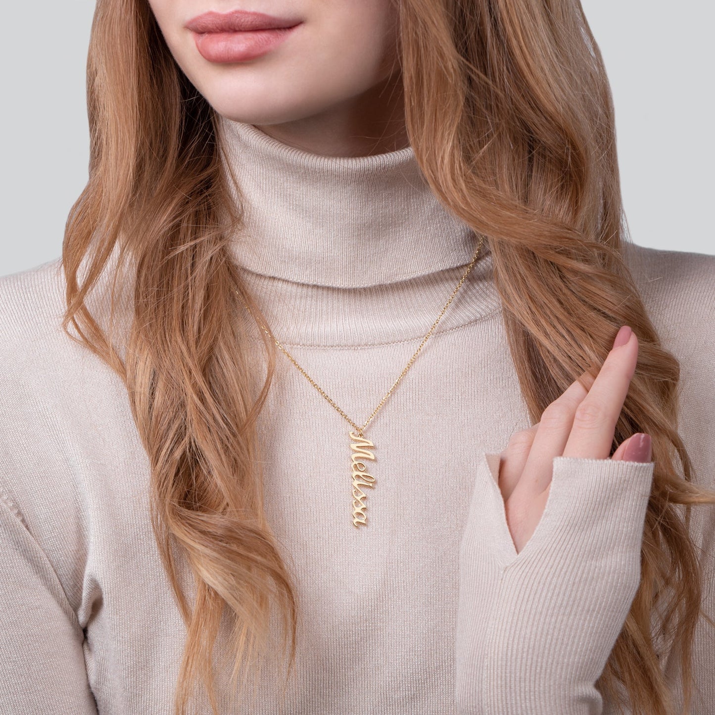 Collier Vertical Prénom Chris