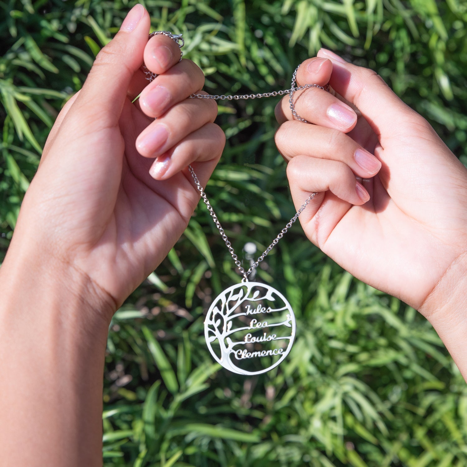 Pendentif Arbre De Vie Prénom - 1 à 5 Prénoms Chris