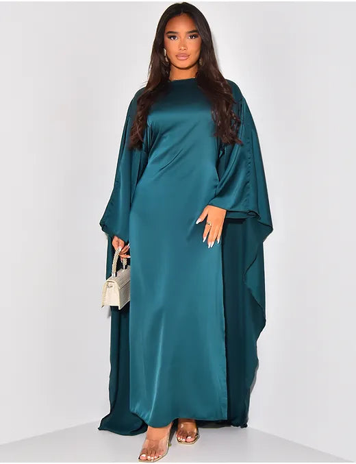Robe “Sarah” satinée nouée à la taille My Store