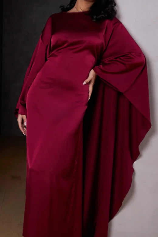 Robe “Sarah” satinée nouée à la taille My Store