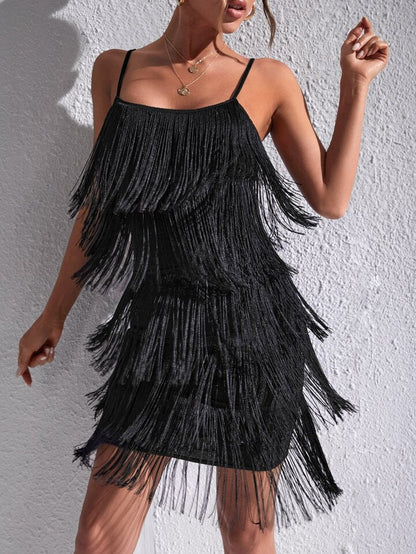Robe « Naomie » à frange My Store