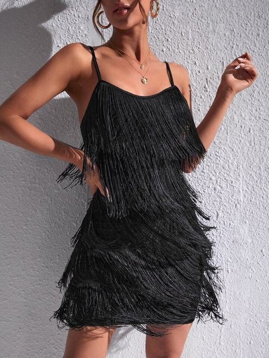 Robe « Naomie » à frange My Store