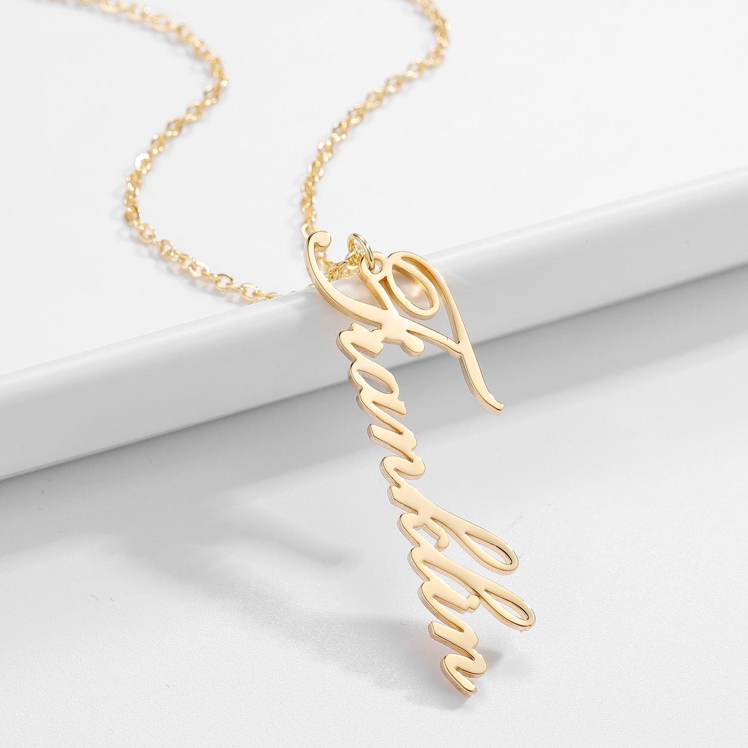 Collier Prénom Vertical Exmouth Chris
