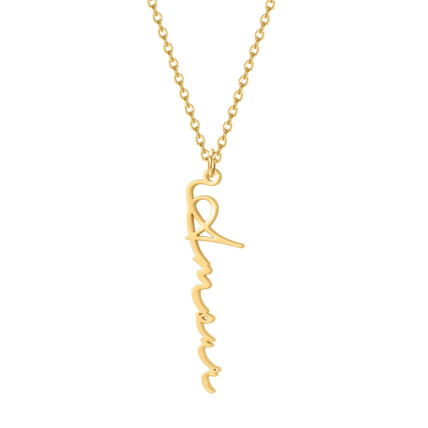 Amour - Collier Prénom Vertical Chris