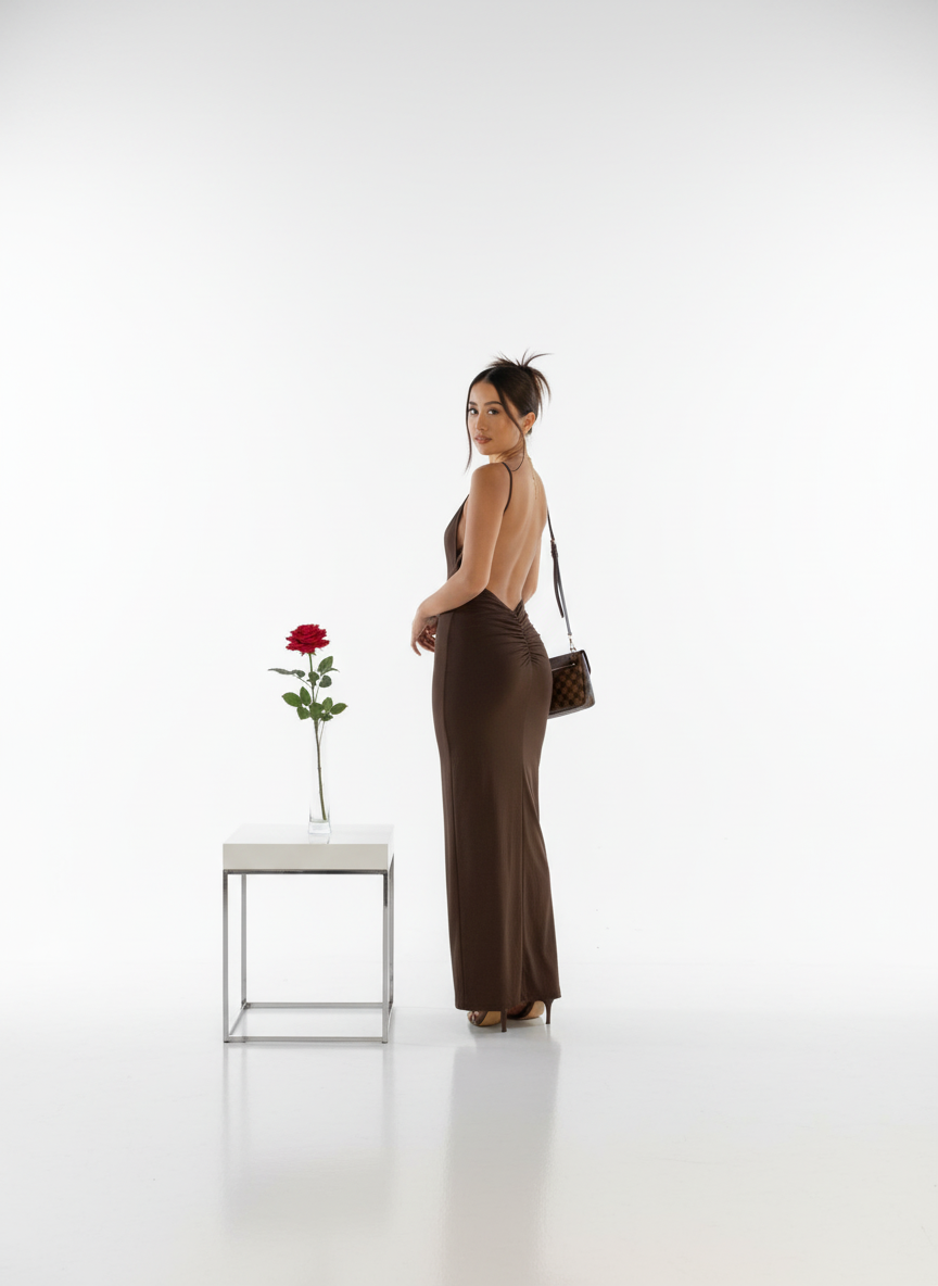 Robe Zayna mi longue