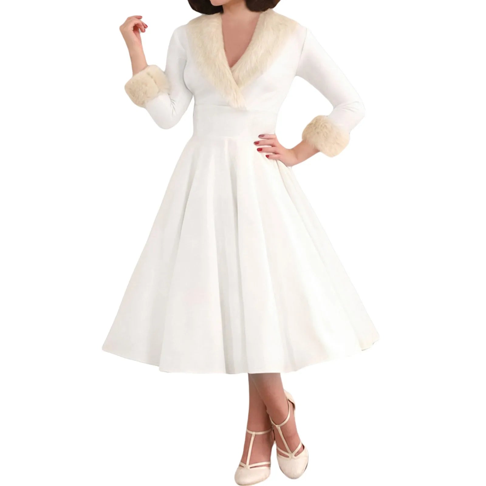 Robe de Noël femme : Élégante et Confortable pour Toutes Occasions Ozeroz