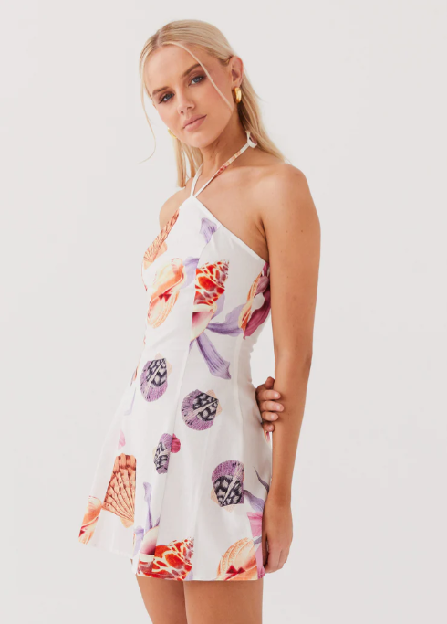 Haven Linen Mini Dress Kaelbevy