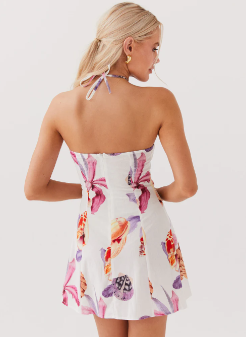Haven Linen Mini Dress Kaelbevy