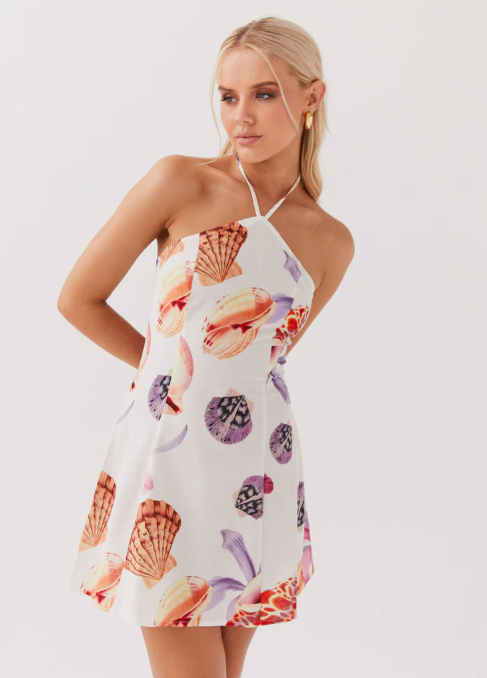 Haven Linen Mini Dress Kaelbevy