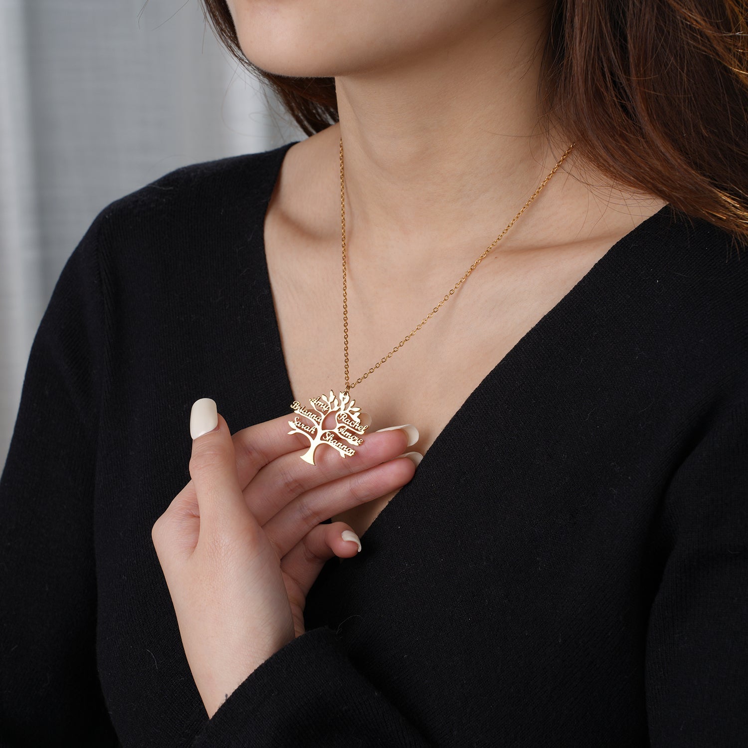 Pendentif Arbre de Vie - 1 à 6 Prénoms Chris