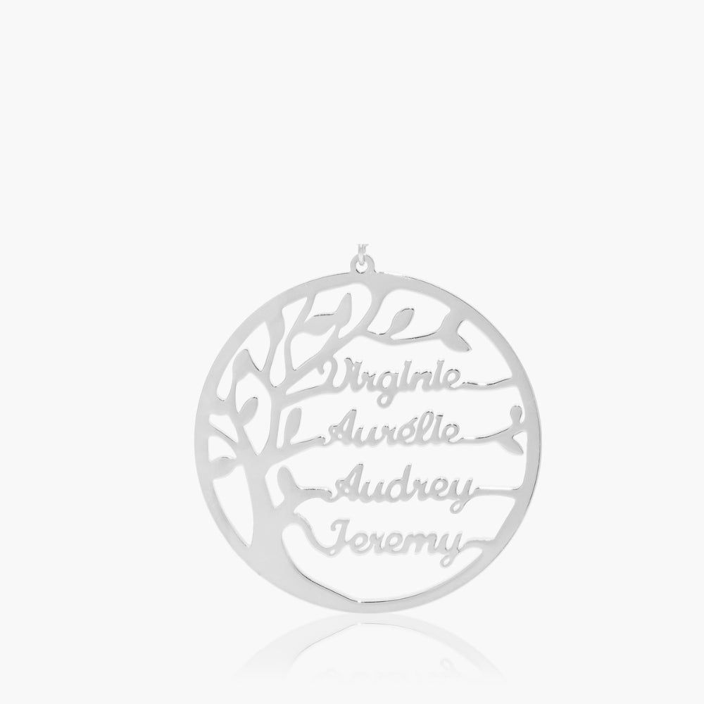 Pendentif Arbre De Vie Prénom - 1 à 5 Prénoms (Sans Chaîne) Chris