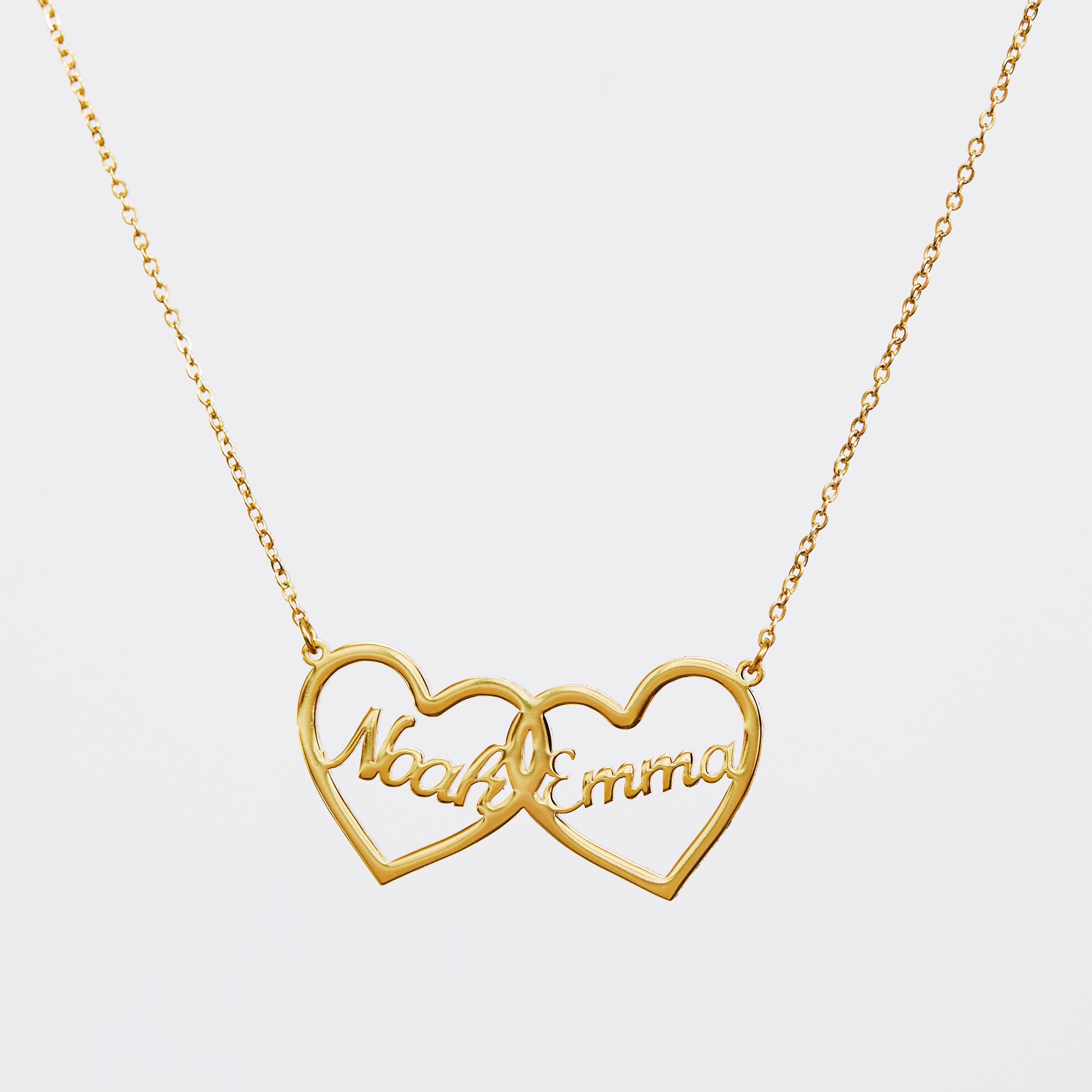 Collier Prénom Cœurs Entrelacés Chris