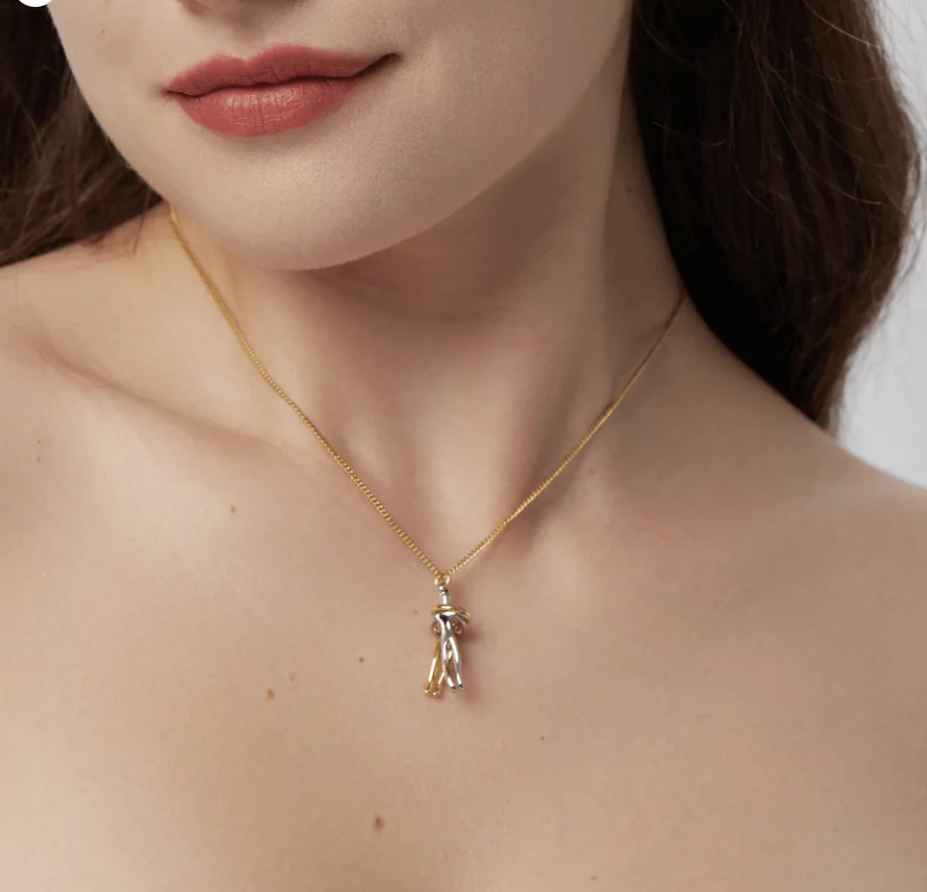 Collier Silhouettes Câlin Amour & Bijoux