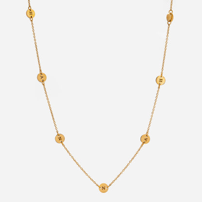 Chaîne de Taille Initiales Amour & Bijoux