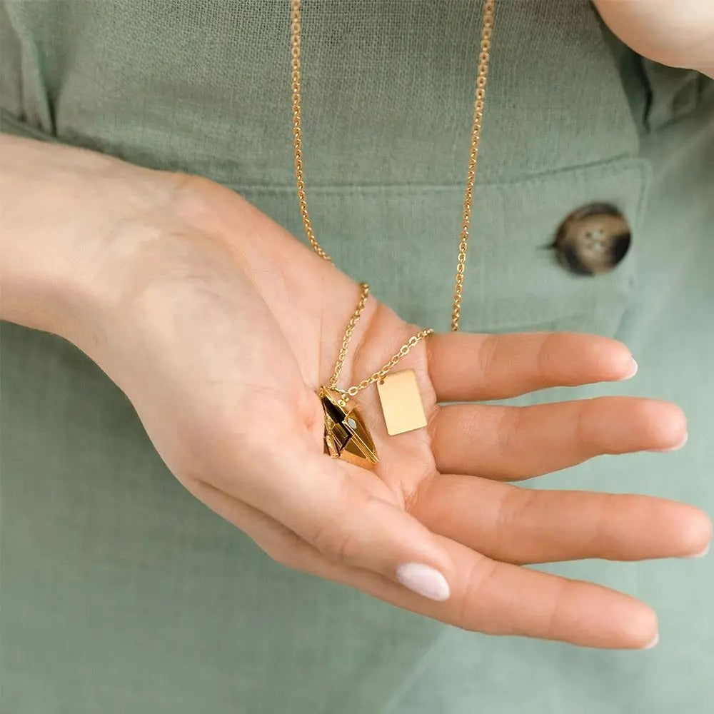Collier Enveloppe Message Chris