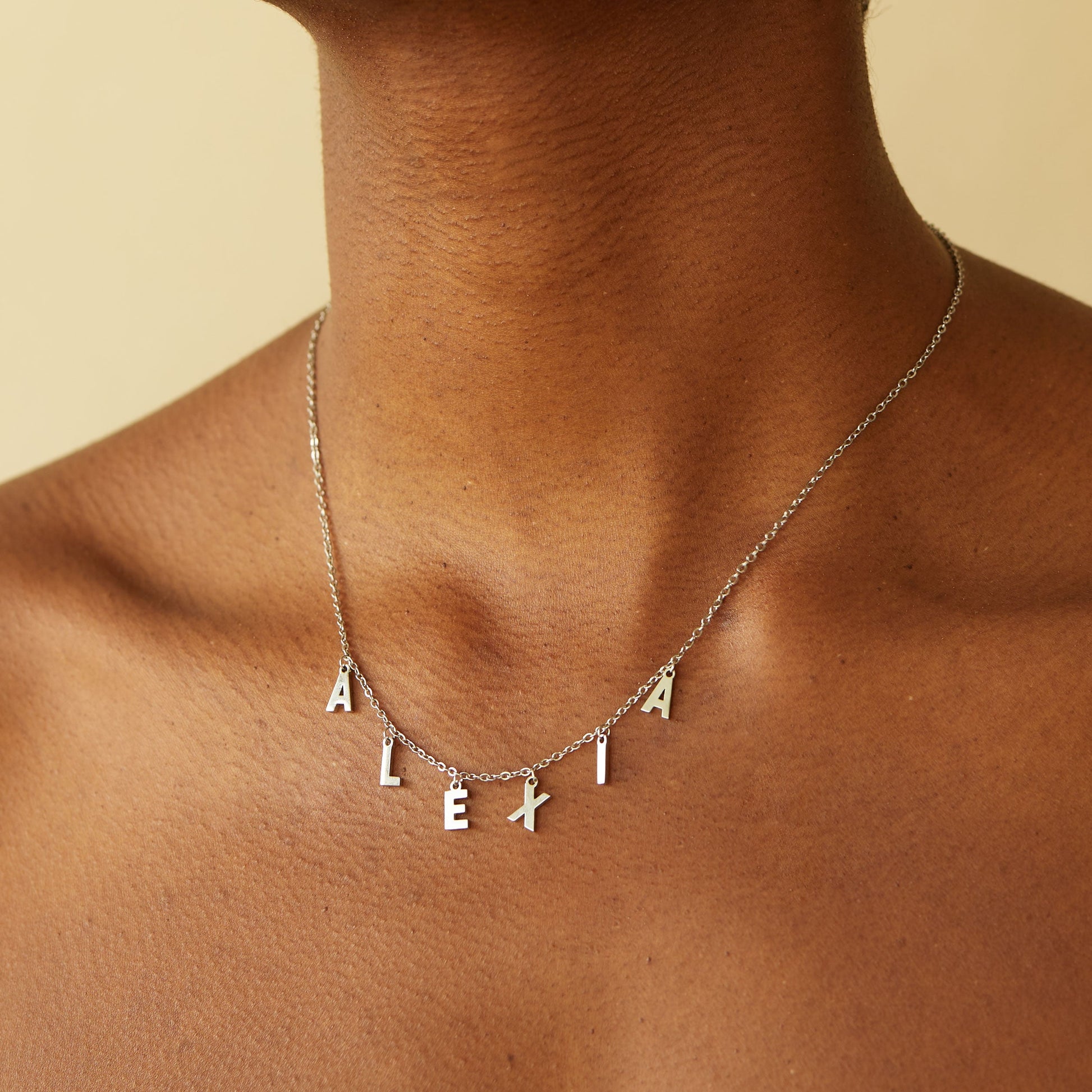 Collier Prénom Personnalisé - 1 à 10 Initiales Chris