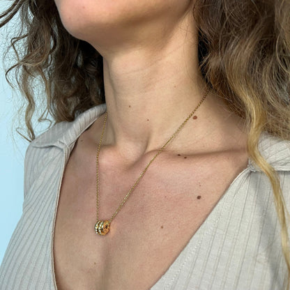 Collier de Perles Gravées Personnalisés Chris