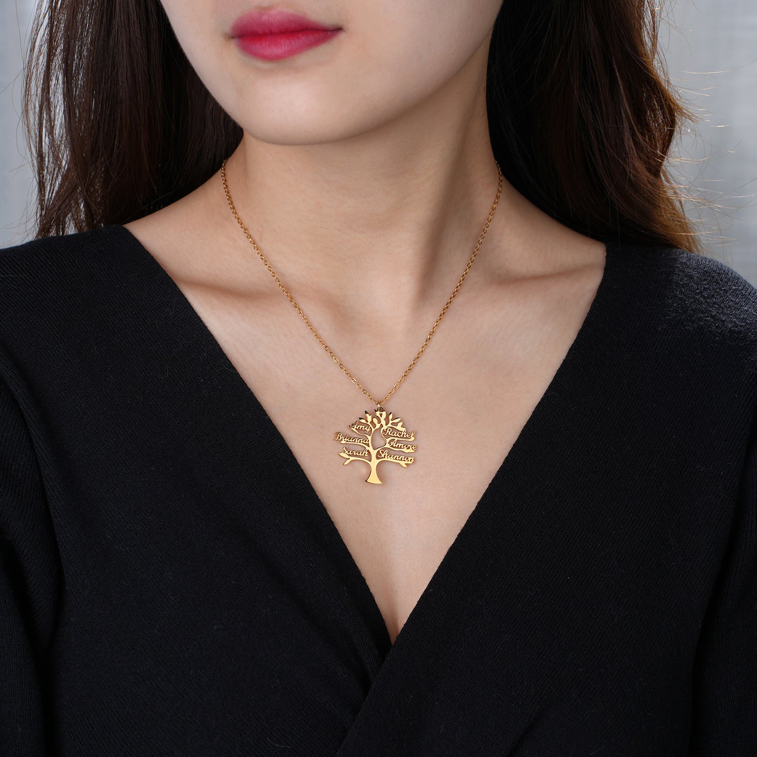 Pendentif Arbre de Vie - 1 à 6 Prénoms Chris