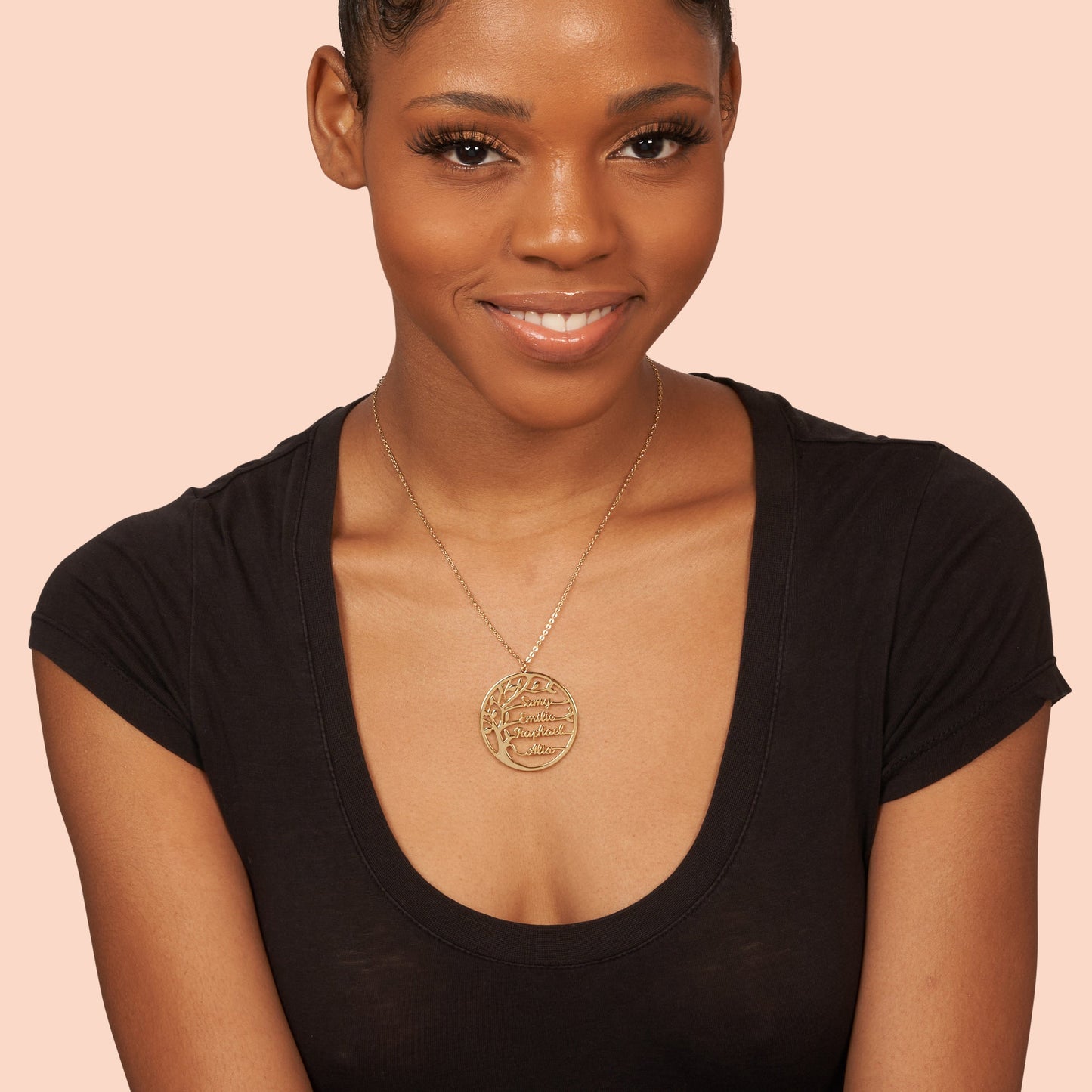 Pendentif Arbre De Vie Prénom - 1 à 5 Prénoms Chris