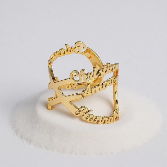 6 Names Ring